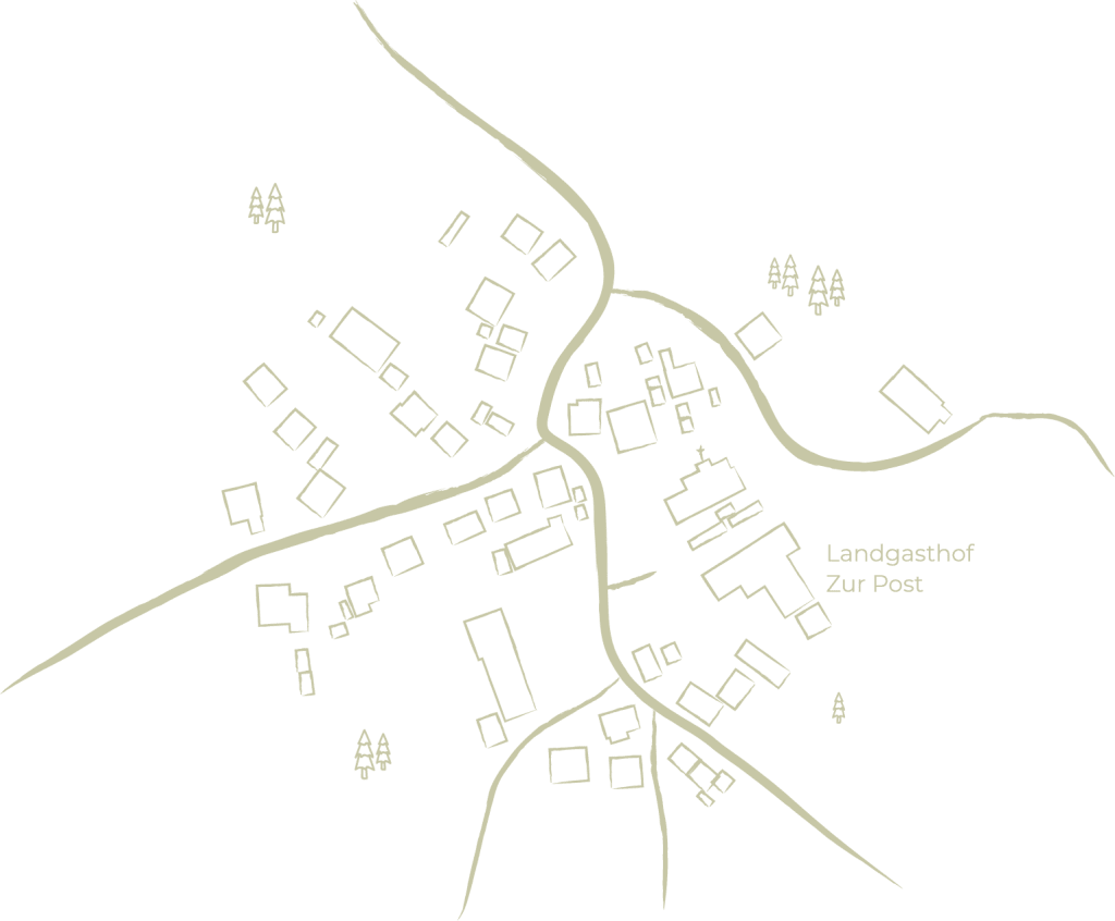 Landgasthof Zur Post Betenbrunn Heiligenberg Karte